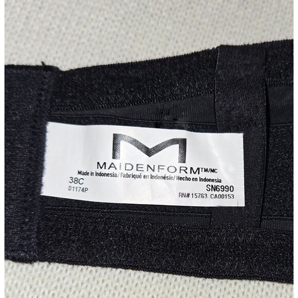 Maidenform Self Expressions Women's Stay Put Strapless Bra SN6990, Size 38C - Picture 3 of 3